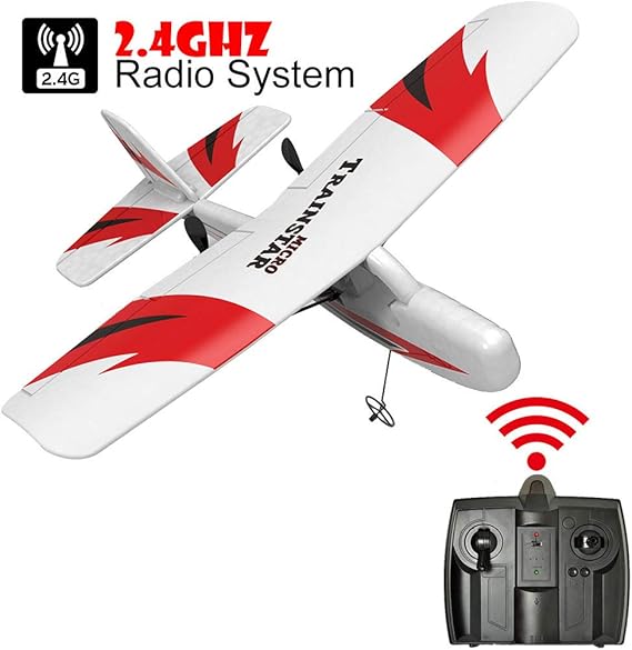 stable high wing rc plane