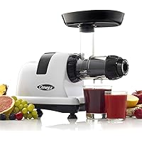 Omega J8006HDS Quiet Dual-Stage Slow Speed Masticating Juicer Makes Fruit and Vegetable 80 Revolutions per Minute High…