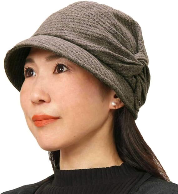 Amazon 帽子 レディース 秋 秋冬 ミセス シニア ギフト プレゼント 母の日 敬老の日 小さいサイズ Sサイズ 小さいツバ 折りたたみ サイズ調整 型くずれ防止 キャスケット クロッシェ 小顔効果 フリーサイズ エリートシャポー ダークベージュ Dbe キャスケット