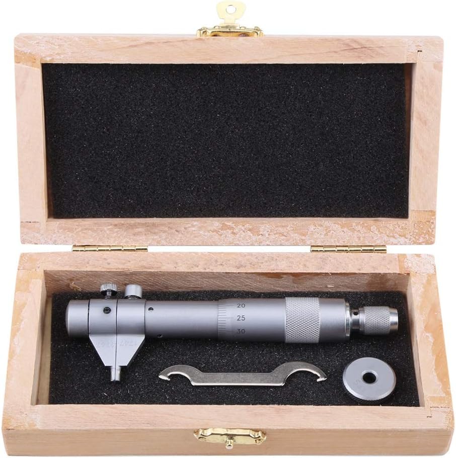 Calibrador de micrómetro - 5-30mm Diámetro Rango Micrómetro interior Diámetro del orificio interno galga de 0,01 mm de precisión