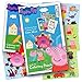 Peppa Pig On the Go Coloring Pouch Activity Set With Stickers, Coloring Pages, and Coloring Wheel