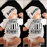 Rurah Favorite baby Short-sleeved Summer Short-sleeved Alphabet Printing Jumpsuit Children's Clothing Cute Baby Clothing Baby Conjoined Clothing Crawling Suits,70CM