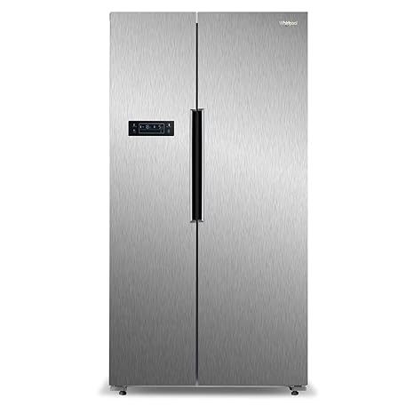 Whirlpool 537 L Inverter Frost-Free Side-by-Side Refrigerator (WS SBS 537, Steel)