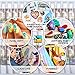 Acrylic Paint Set/Craft Paint - Acrylic Paint Kit - No Drying Out, Non Toxic Wood Paint - 24 Vivid Colors Canvas Set - Acrylic Paint Palette for Beginners, Kids and Adults (12ML Easy Squeeze Tubes)