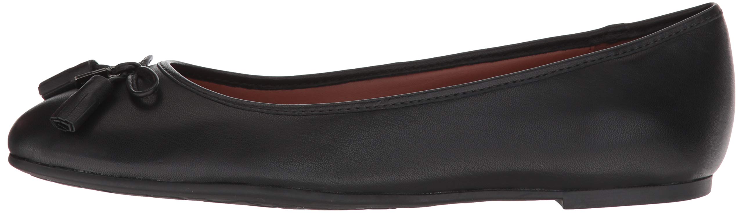 coach bea leather flat