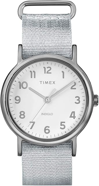 Timex Weekender 38 mm Metallic Fabric Watch TW2R92500