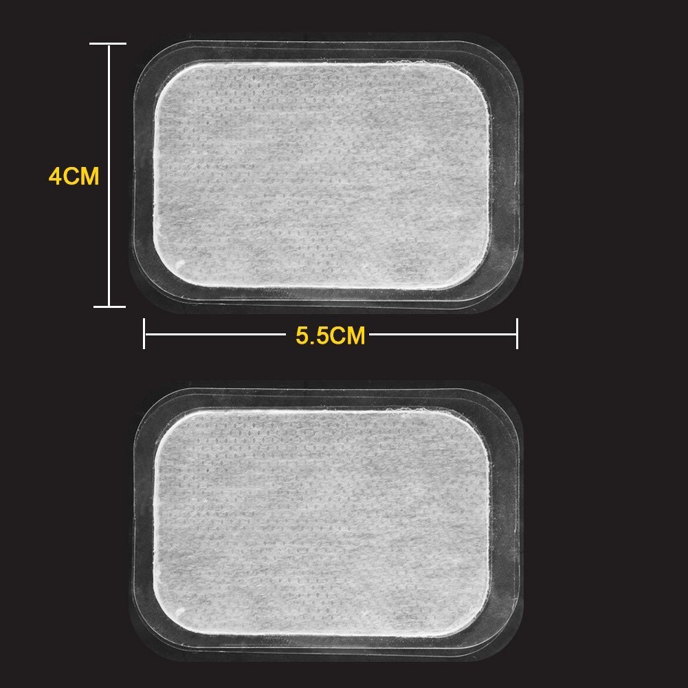 EMS Gel Pad AEDU Abs Trainer Ersatzpad Elektroden Pads für Elektrostimulation und Muskelaufbau 20 Stücke, passen zu allen EMS Trainingsgerät