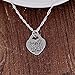 Meolin Love Heart Pendant Necklace 