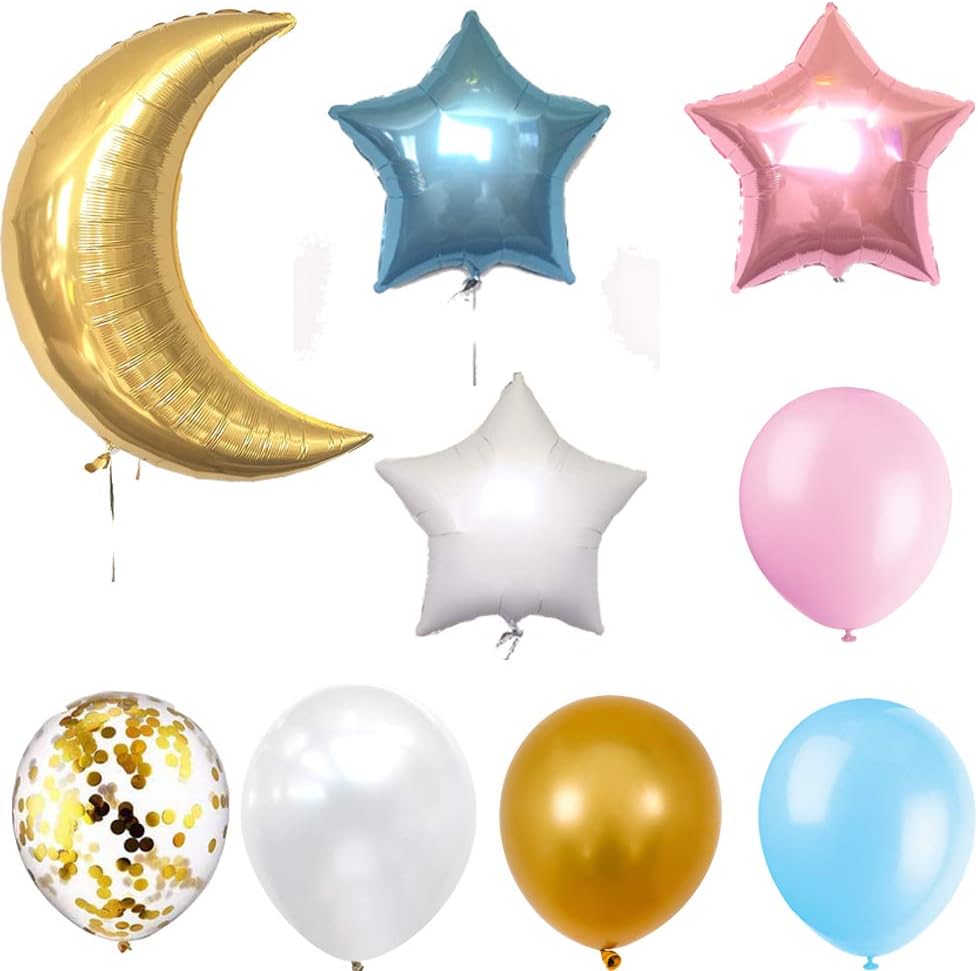 baby shower mylar balloons