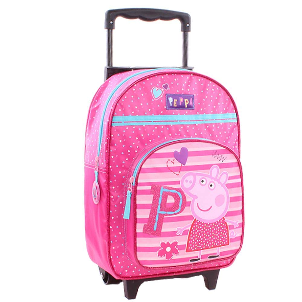 Peppa Pig Trolley Backpack 38 x 27 x 12 cm Children Kids Travel Bag