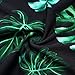 HiMiss Womens Bathing Suit Off Shoulder Boho Flounce Swimsuit Leaves Printing Bikini Set Beachwear