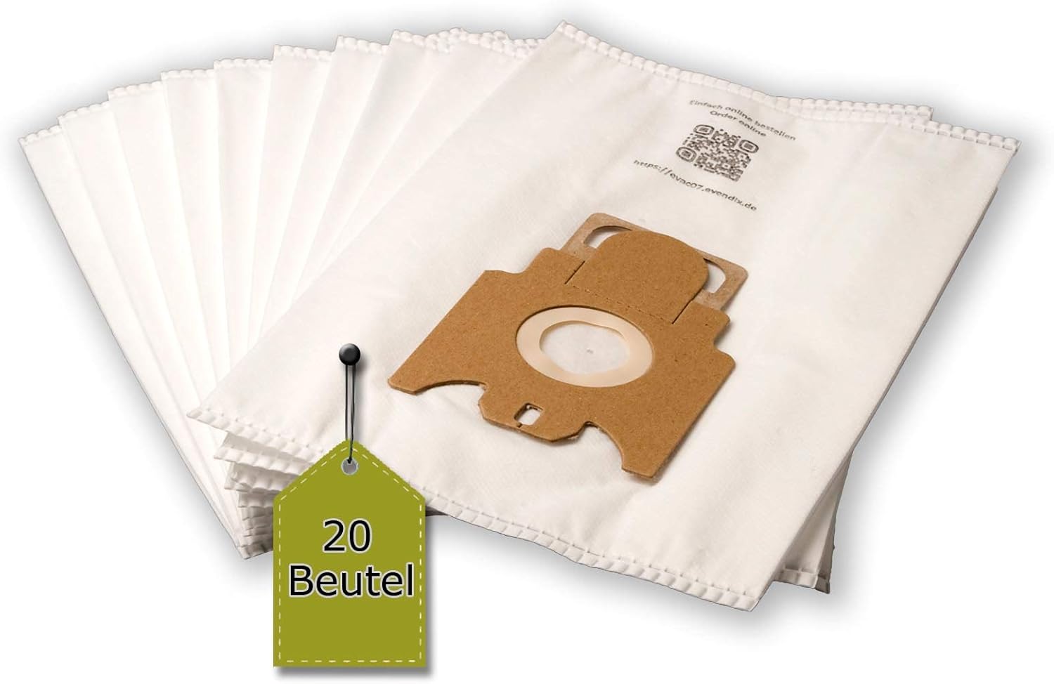 20 Vacuum Cleaner Bags for Miele S 2121 S 2111 from McVac ® Pack of 10