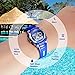 Multi Coloured Lights Time Teacher Watch for Boys Digital Sports Swim,Frozen,Waterproof Kids Boys Watches Blue,for Age 3-8