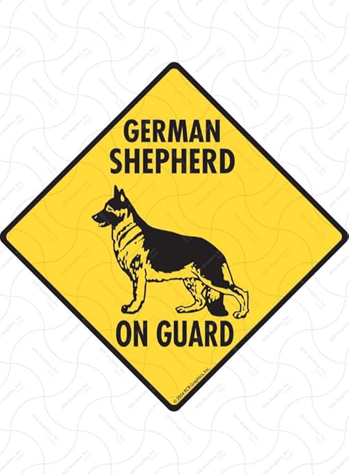 beware of dog sign german shepherd