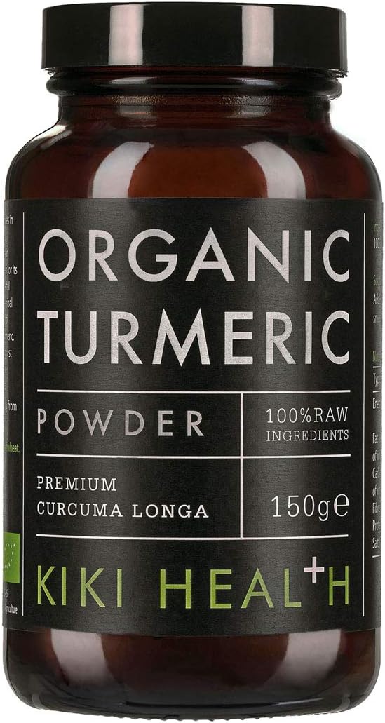 KIKI Health Premium Organic Turmeric Powder, Harness Power of Potent Curcumin Content