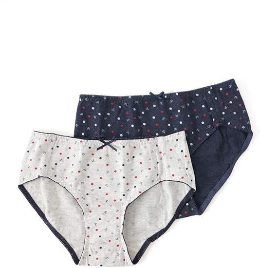 Amazon Co Jp 下着 ショーツ パンツ レディース 綿 レギュラー いかり マリン 水玉 ドット Honeys ハニーズ スタンダードショーツ オフ コン ｌ 服 ファッション小物