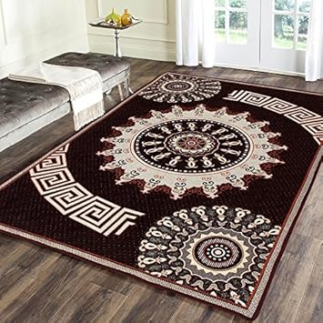 Buy Wow Chenille Carpet 60 X 84 Maroon Online At Low - 
