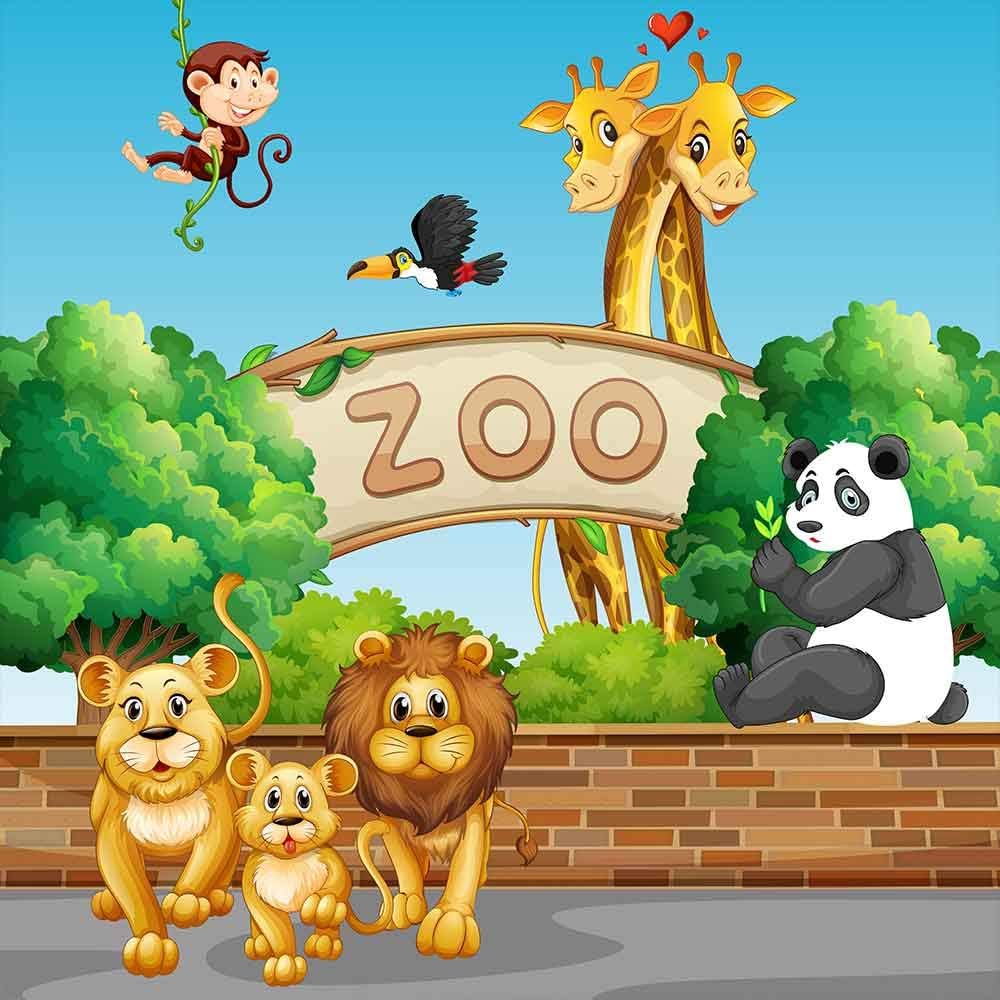無料でダウンロード 動物園 イラスト 簡単 動物園 イラスト 簡単