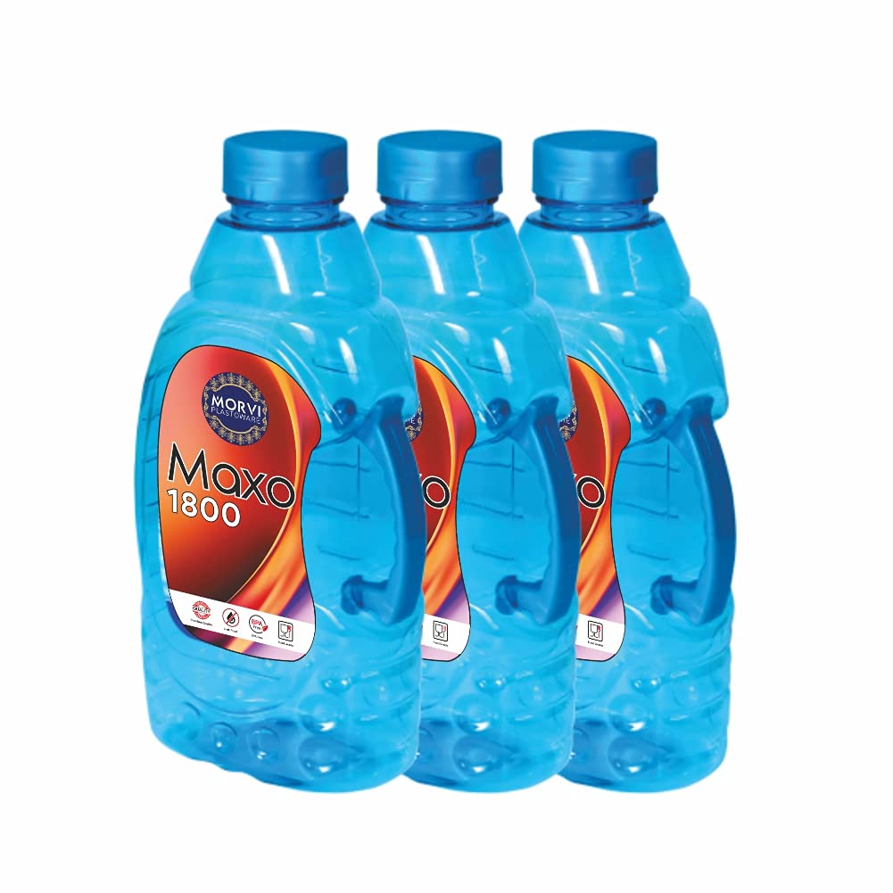 Buy Morvi Wonder Plastic Prime MAXO 1800 Bottle Set, 3 Pcs Bottle 1800