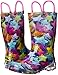 Western Chief Kids Scribble Stars Light up Rain Boot