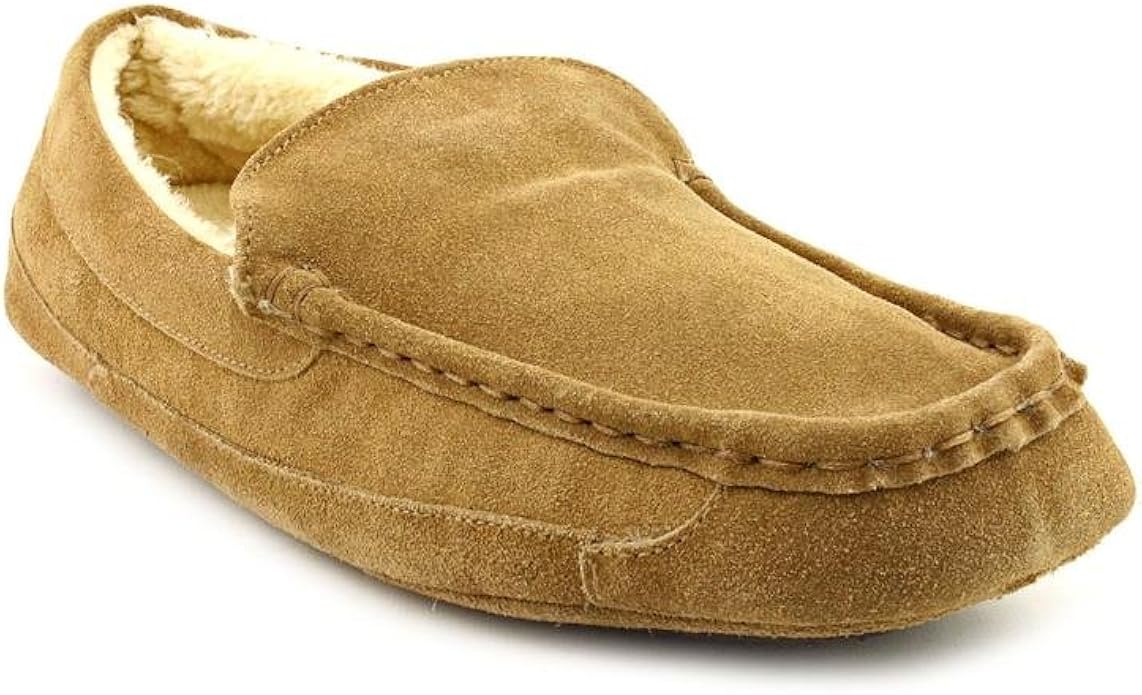Eddie Bauer Mens Moc Suede Slipper Shoes Slippers