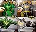 DC Comic Batman Mechs vs. Mutants 12 inch Action Figure - Bat-Mech VS Green Arrow Mech Robot 12