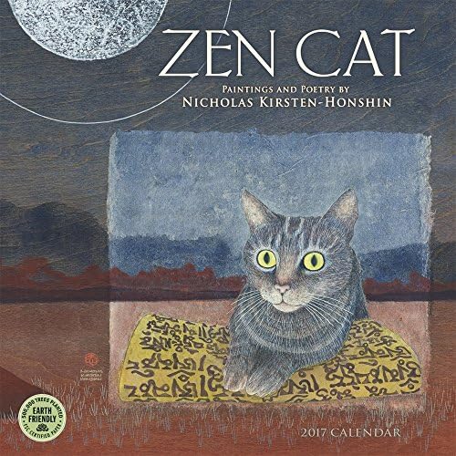 2017 Zen Cat Wall Calendar