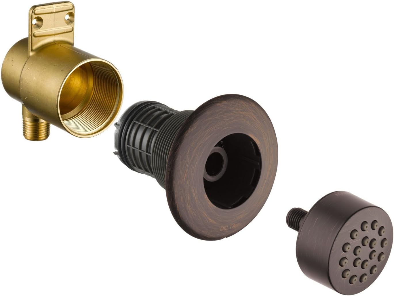Amazon Com Delta Venetian Bronze Finish Hydrachoice Touch Clean