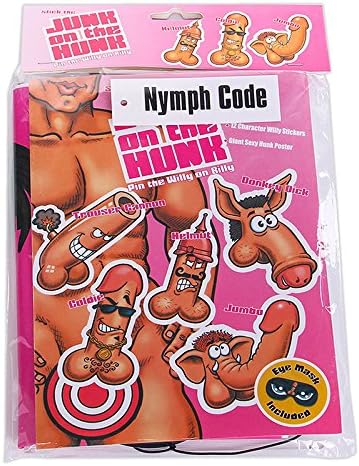 Penis Willy Shape Junk On The Hunk Bachelorette Party Game Ladies Night Out Birthday Party & Bridal Showers