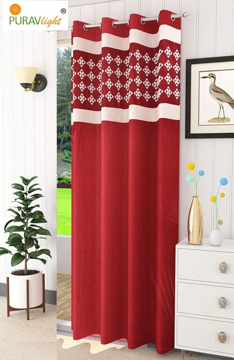 Buy Purav Light Window Curtains For Living Room Home Office 5