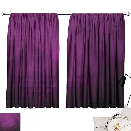 Amazon Com Shades Window Treatment Valances Curtains Eggplant
