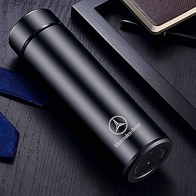 17 oz Mercedes-Benz Black Travel Mug with Stainless Kuwait Ubuy
