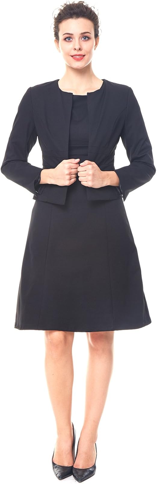 Amazon Co Jp Iosaya スーツ ワンピース ジャケット セレモニースーツ レディース スーツセット お宮参り 披露宴 二次会 婦人服 母親 入園式 入学式 卒園式 卒業式 お呼ばれ 春 秋 冬 秋冬 2点セット 服 ファッション小物