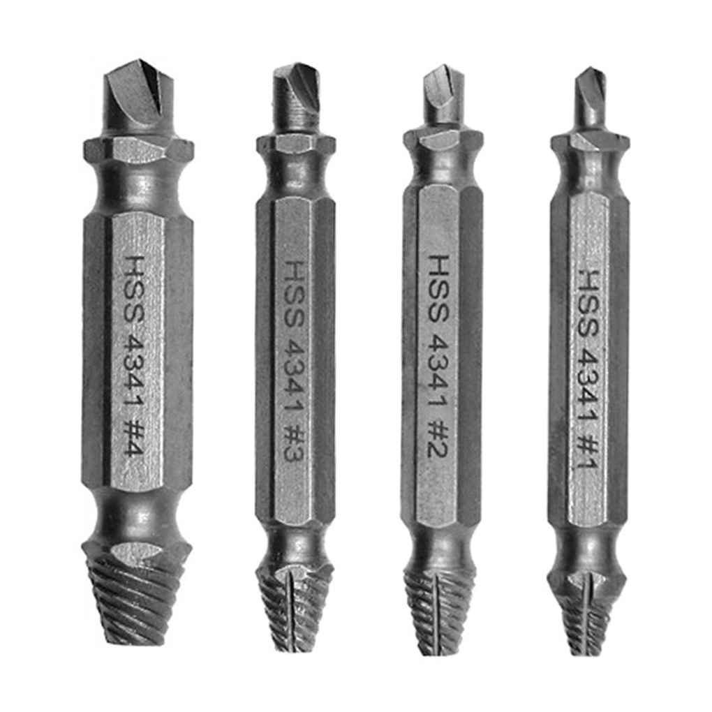  Double Ended Damaged Screw Extractor Hardened Steel Broken Breakage