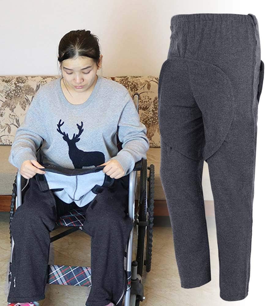 Incontinence Pants, Incontinence Care Trousers with Detachable Crotch Can Enhance The Efficiency of Caring Incontinence People Or Elderly and Prevent Embarrassed Scene (XL): Health & Personal Care
