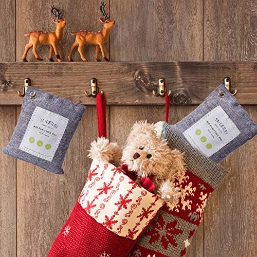 Bamboo Charcoal Air Purifying Bags, 4Pack 200g Activated