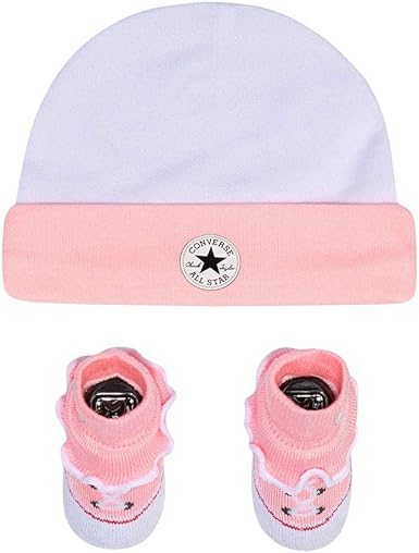 converse hat and bootie set