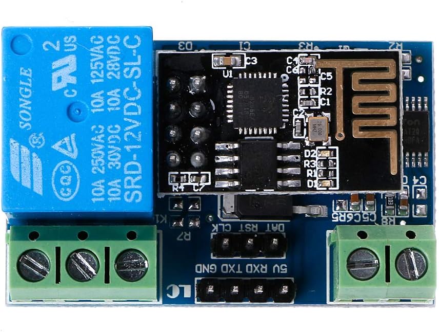 ESden 12V ESP8266 2Bit WIFI Relay IOT Intelligent Home Mobile APP Remote Control