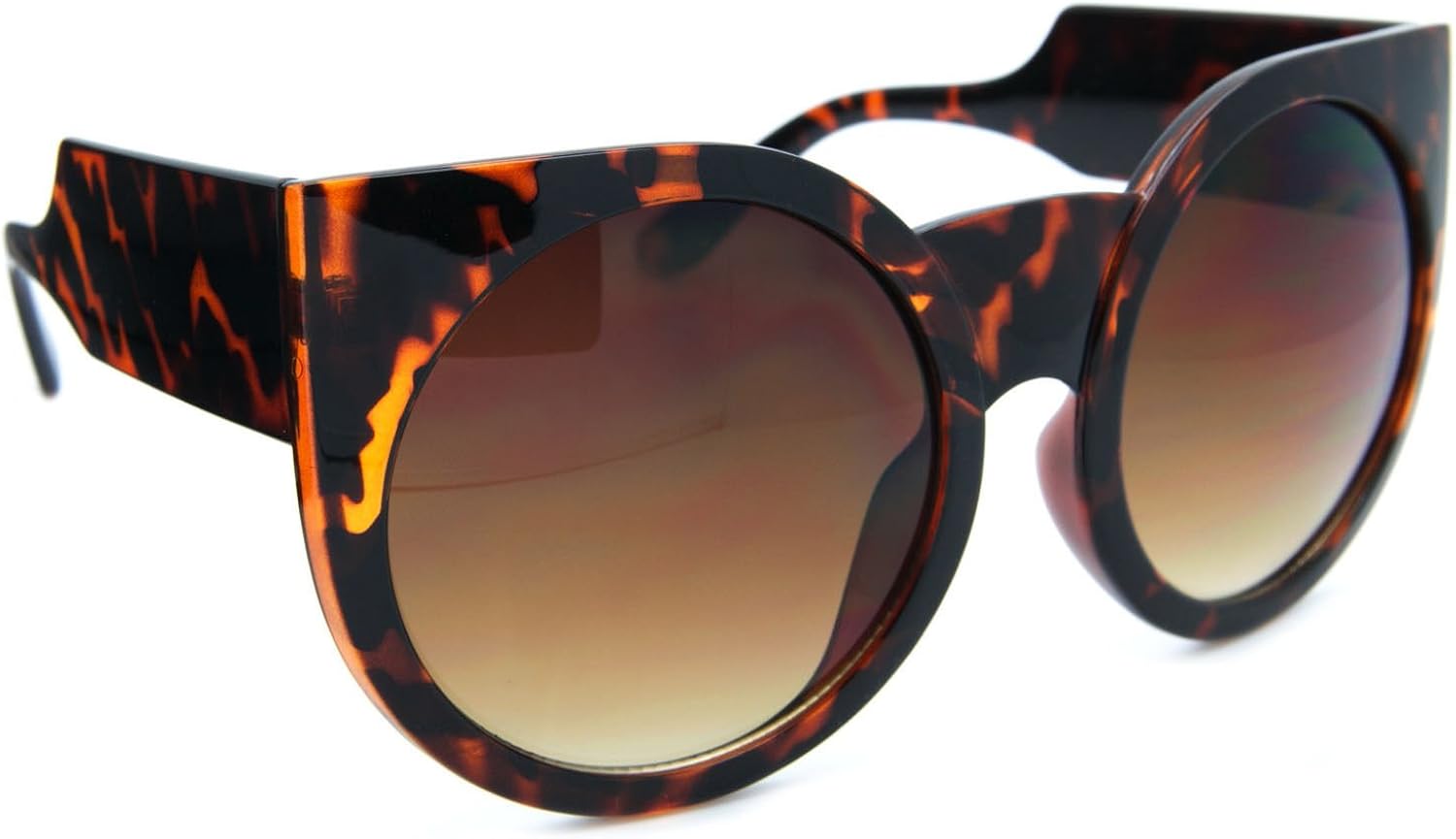 sunglasses round cat eye