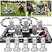 2024 Upgraded Stability & Plastic Ring Giant Tombstone Ring Toss Games Halloween Party Game Favors for Kids Inflatable Game Halloween Party Decor Outdoor Carnival Game Classroom Indoor School Yard