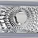 Spec-D Tuning Chrome Housing Clear Lens Bumper Lights Compatible with 1999-2002 Chevy Silverado, 2000-2006 Chevy Tahoe and Suburban 1500/2500, L+R Pair Assembly