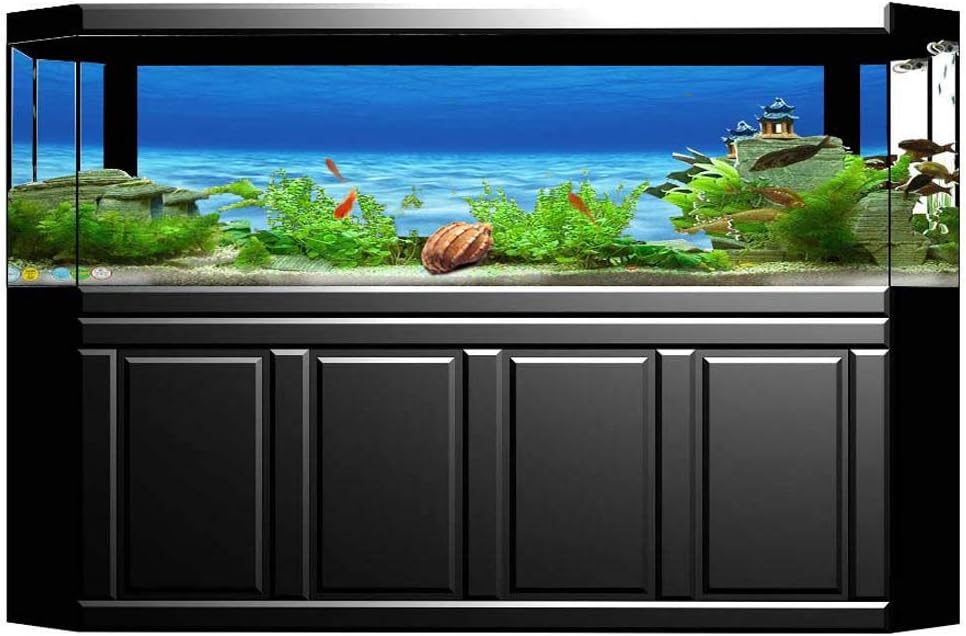 Amazon Amleso 壁紙 背景ポスター タンクステッカー 3d 片側 水族館 宇宙風景ポスター アクアリウム内装 貼り付け 全6サイズ 122 61cm Amleso バックグラウンド 背景 通販
