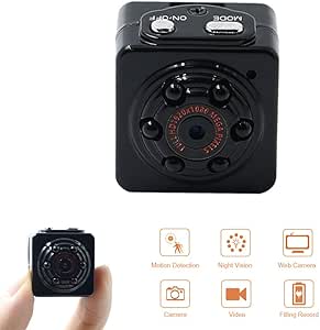 Camara Espia Spy Cam Mini Camara Oculta 1080P HD TANGMI Detección de