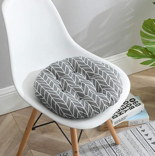 homeyuser 2pcs Padded Cushion Chair Seat Pads Chair Seat Cushion Pads