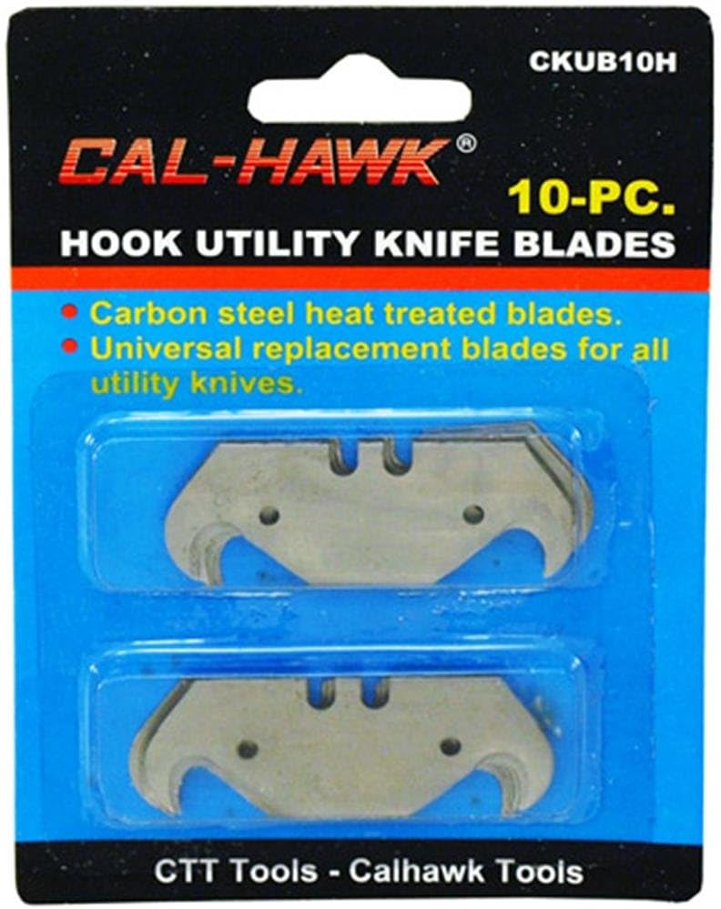 Cal Hawk Tools CKUB10H Utility Knife Blades Set