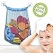 Non Toxic 44 Piece Set of Foam Bath Letters and Numbers with Shapes Included - Educational Toys and Bath Toys with Bath Toy Organizer Included for Tidy Storage