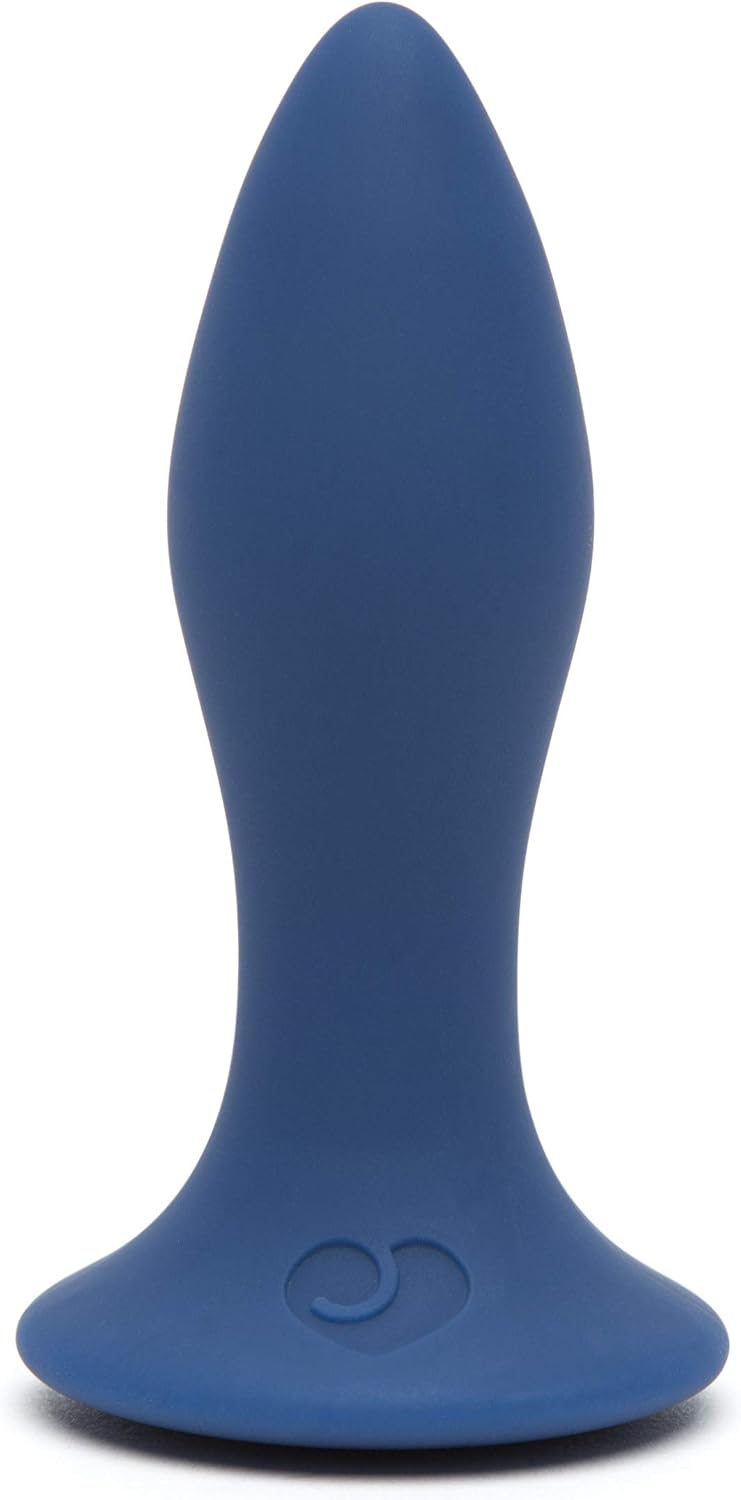 Lovehoney Ignite Vibrating Butt Plug, 3 Inch Sleek Silicone Anal Plug with Travel Lock, 17 Vibration Modes & 3 Speeds