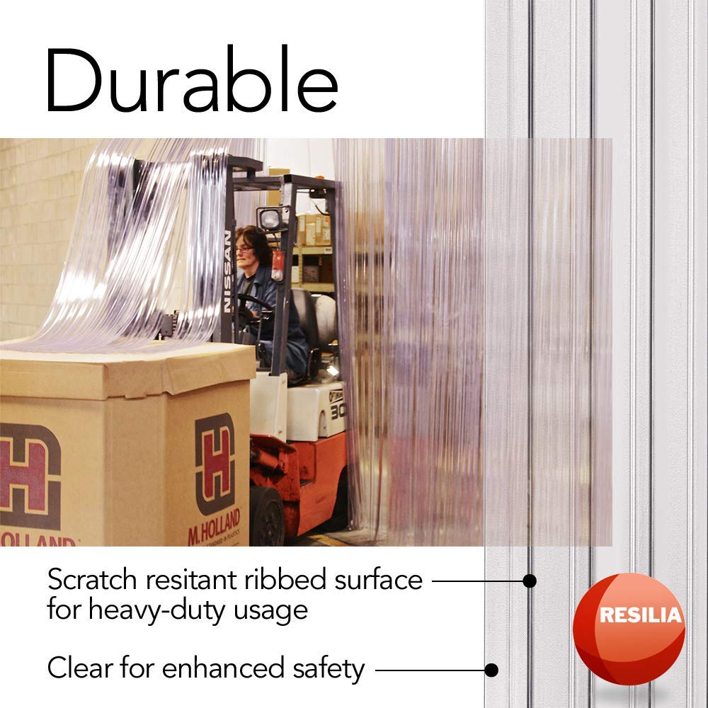 Resilia Plastic Vinyl Strip Curtain For Walk In Freezers