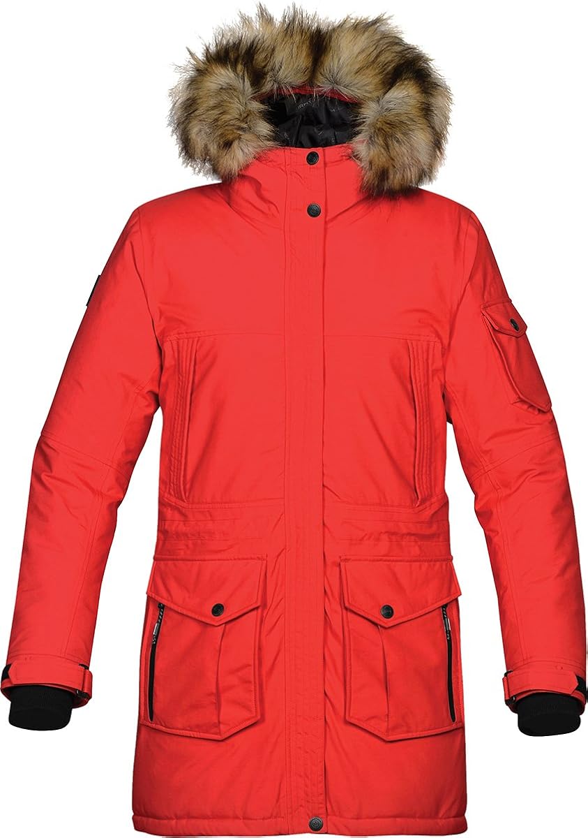 Stormtech Women's Expedition Thermal Jacket Red Xl-(16): Amazon.co.uk: Clothing