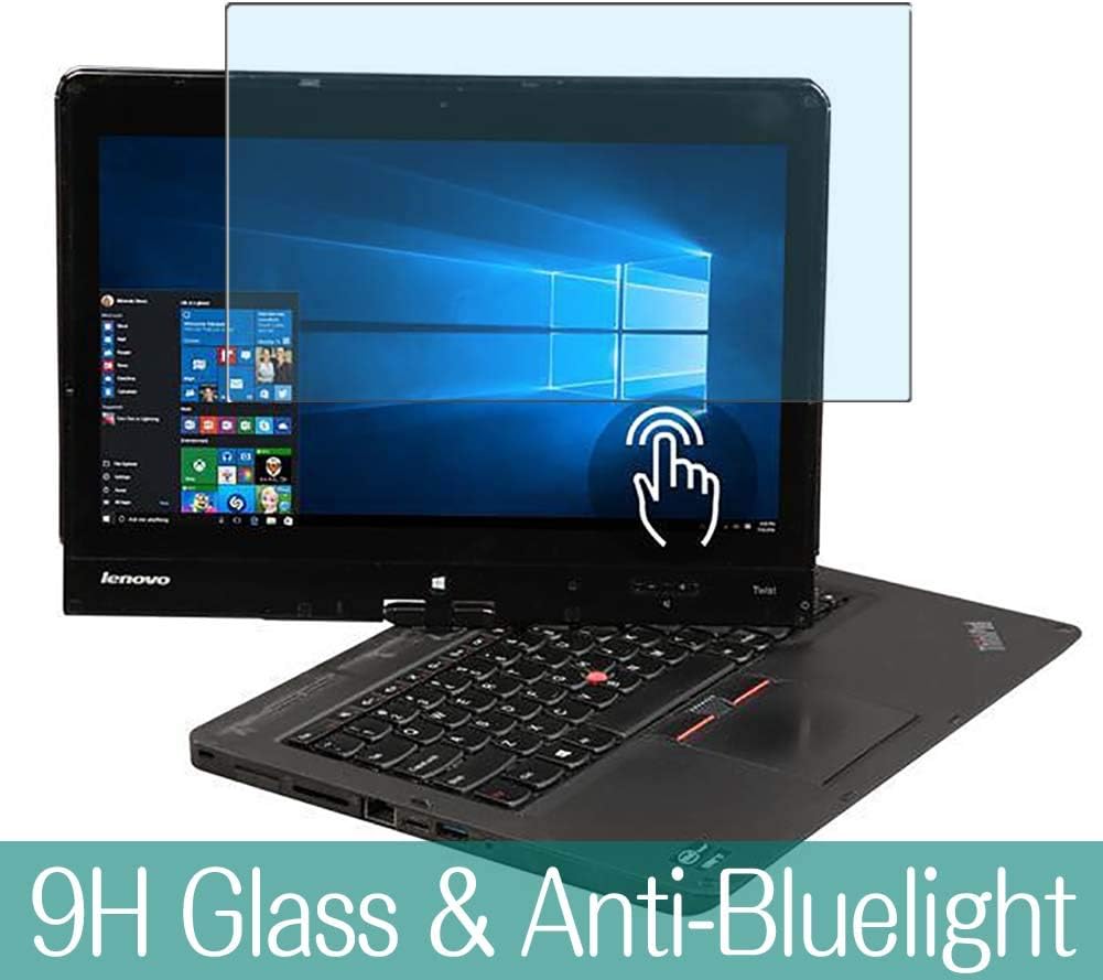 Synvy Anti Blue Light Tempered Glass Screen Protector for Lenovo Thinkpad Twist S230u Laptop 12.5" Visible Area 9H Protective Screen Film Protectors